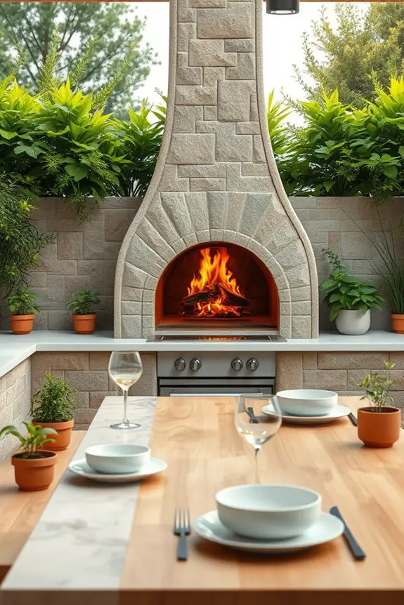backyard wood fired pizza parties