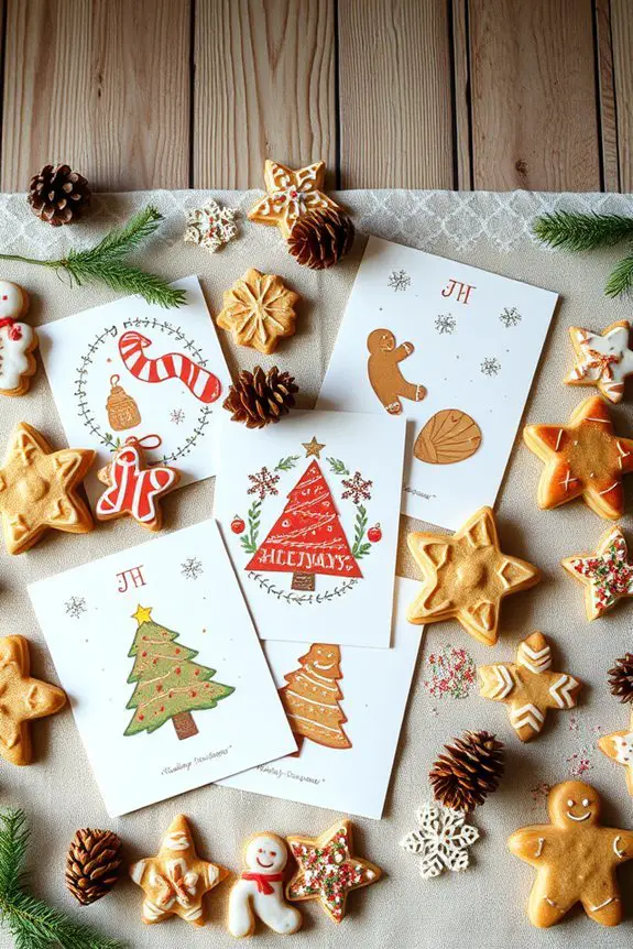 baking festive holiday cookies
