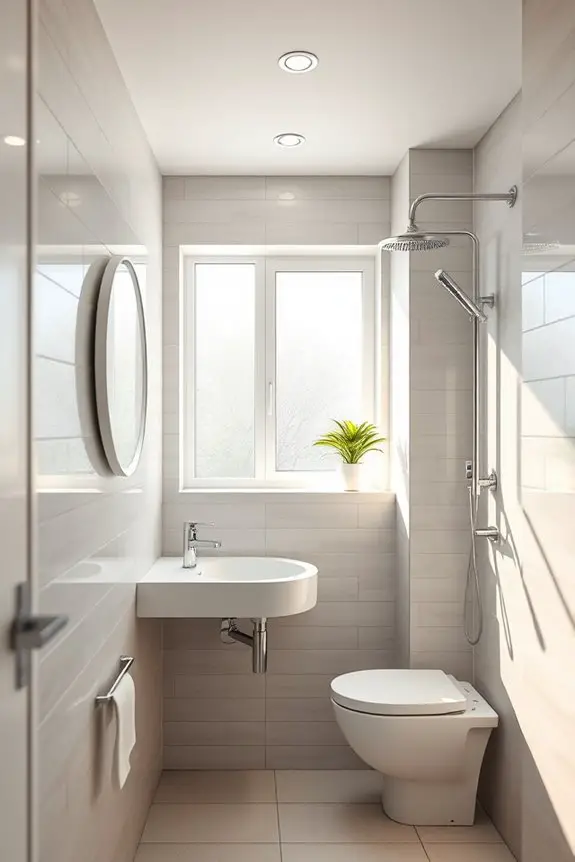 balanced ambient and task lighting