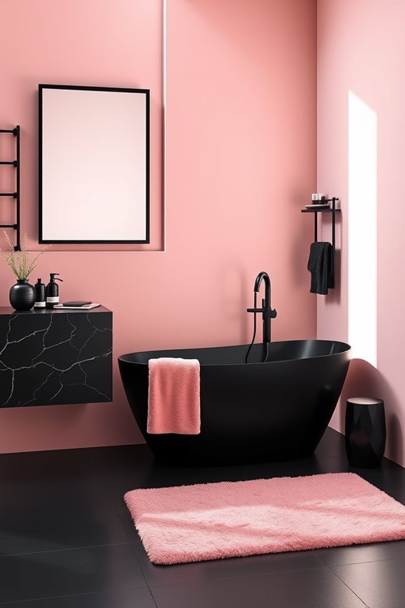 balanced color proportions bathroom