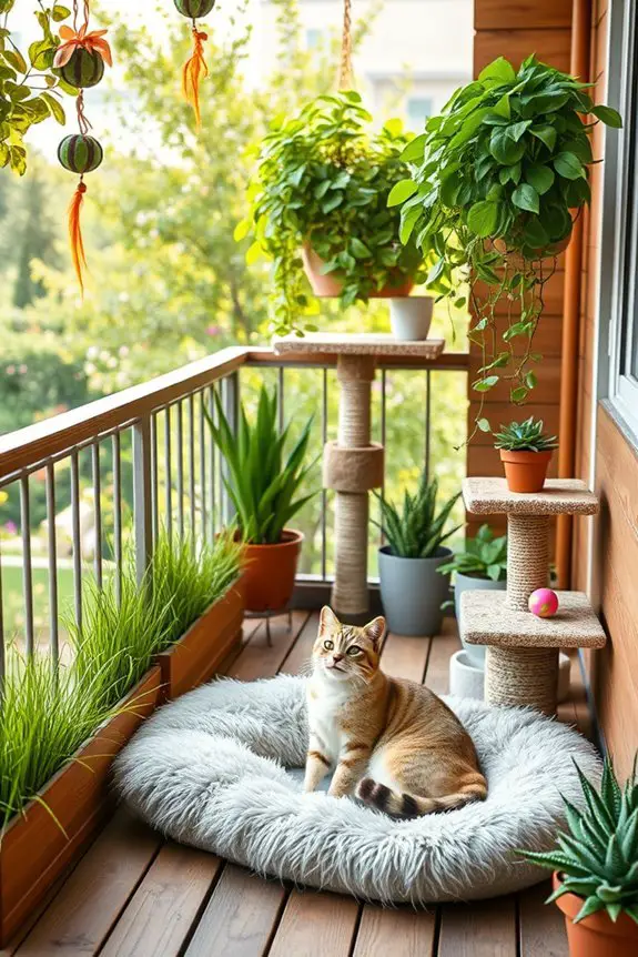 balcony cat enrichment activities