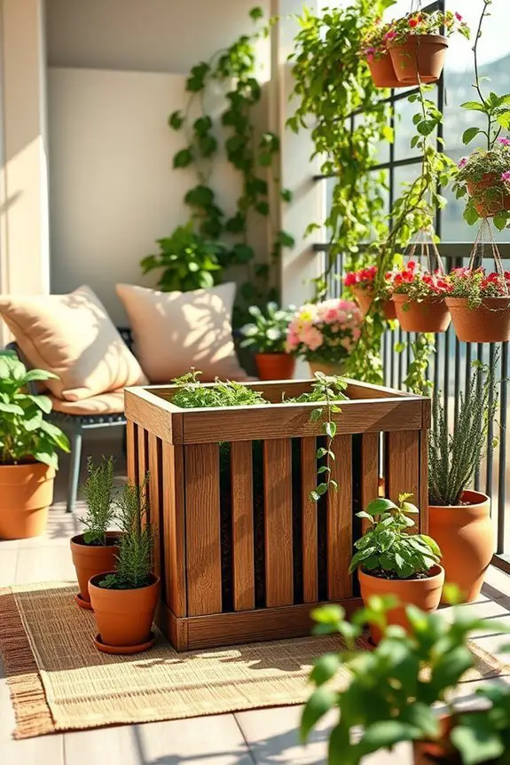balcony composting for sustainability