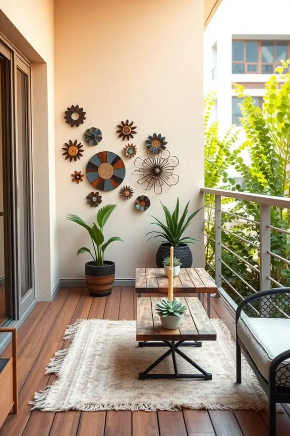 balcony decorative wall art