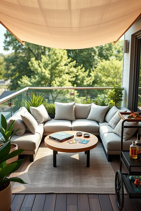 balcony family game zone