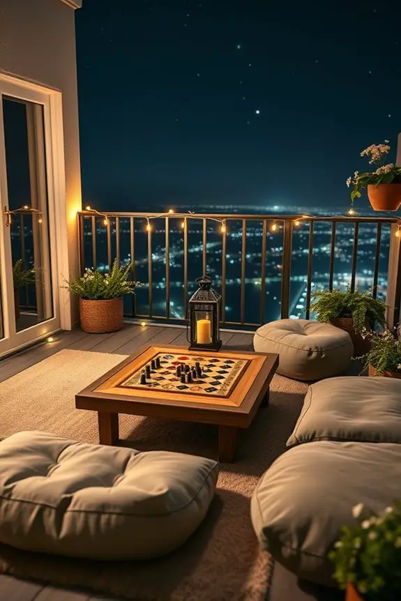 balcony fun with games