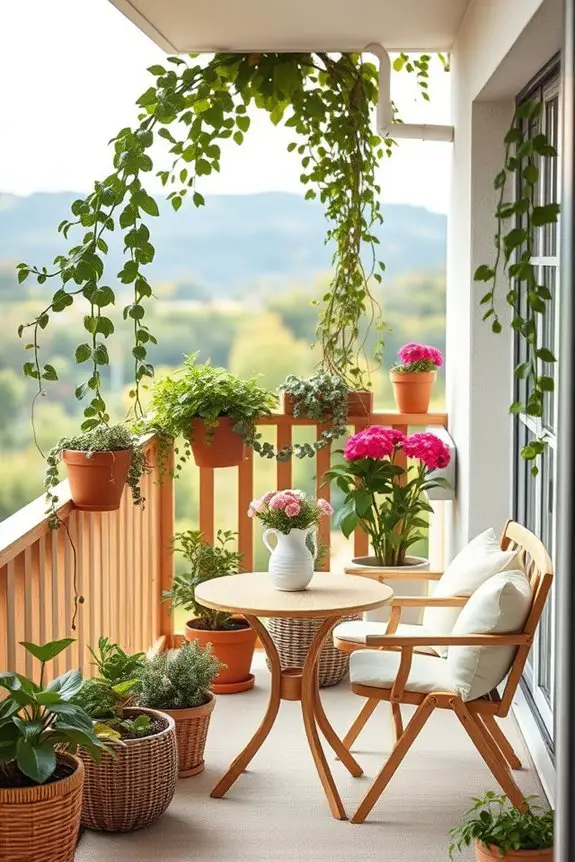 balcony garden sanctuary oasis