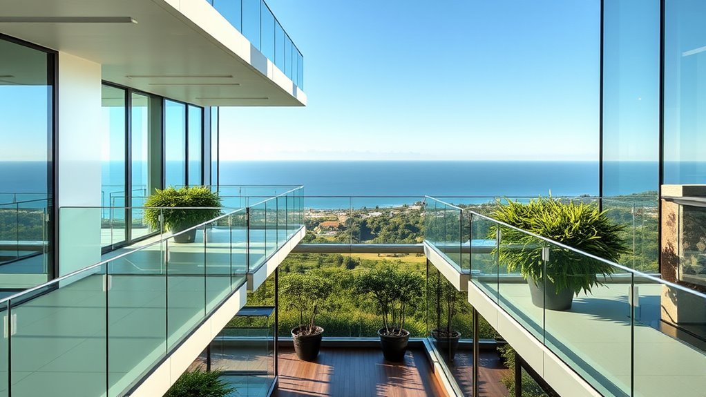 balcony glass design ideas