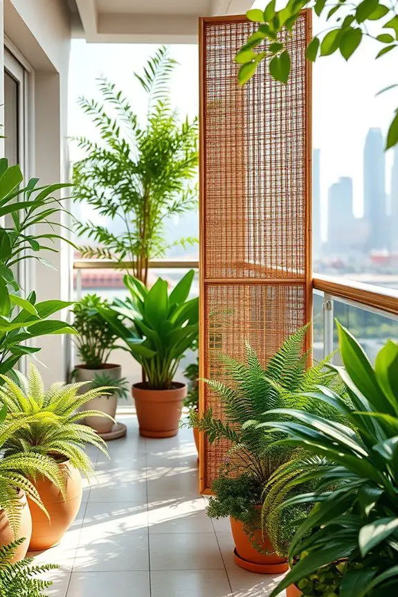 balcony privacy screen options