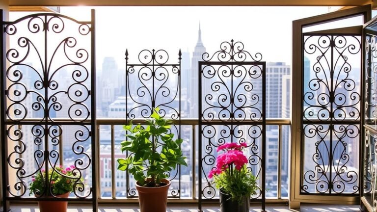 balcony safety grill designs