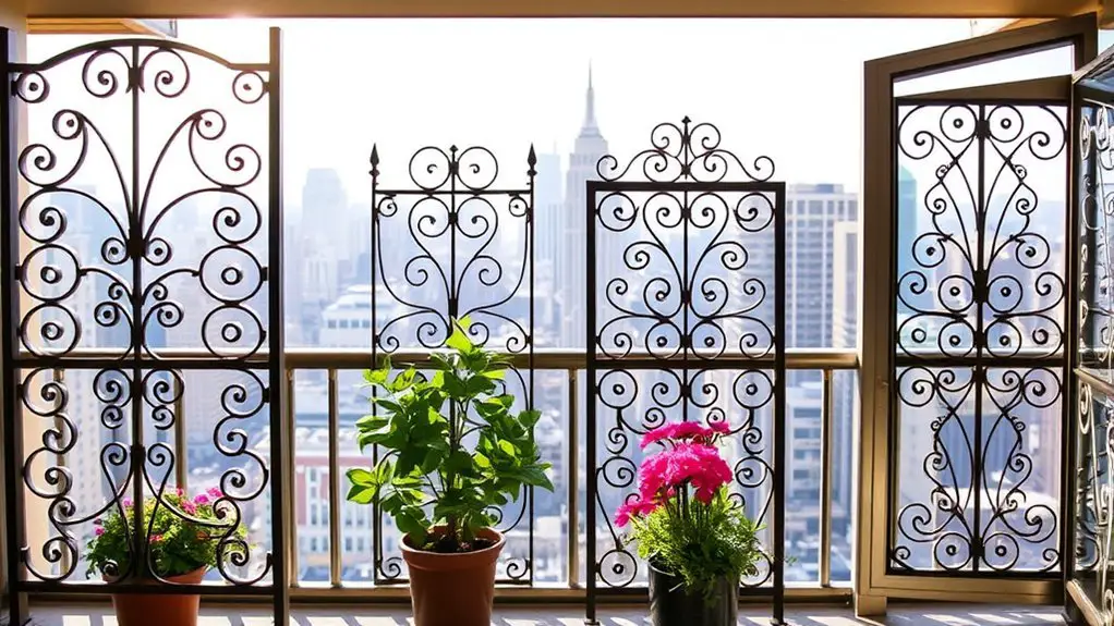 balcony safety grill designs