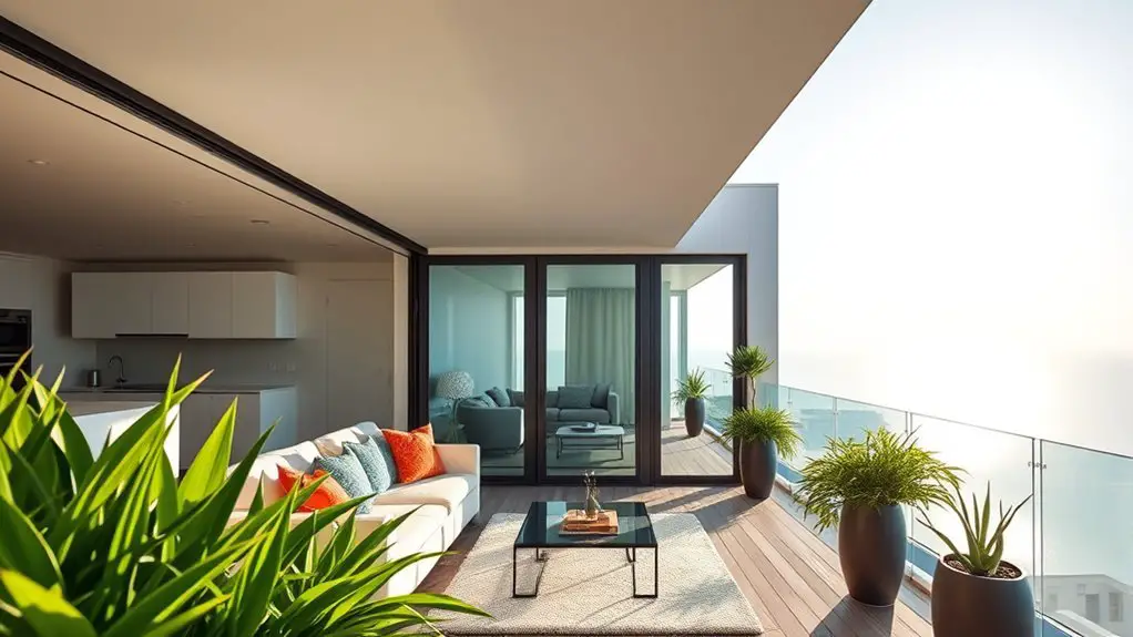balcony sliding door designs