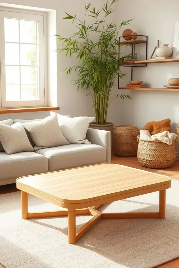 bamboo and natural materials