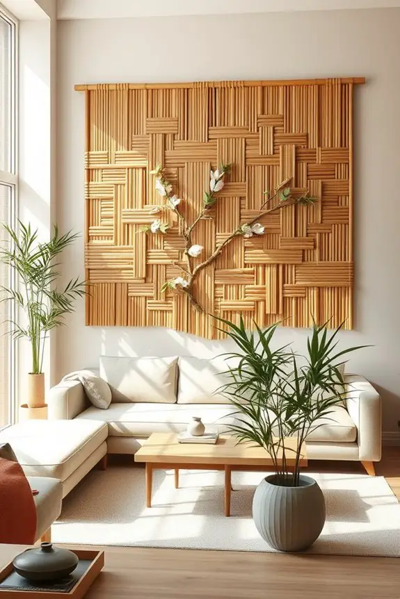 bamboo art for tranquility