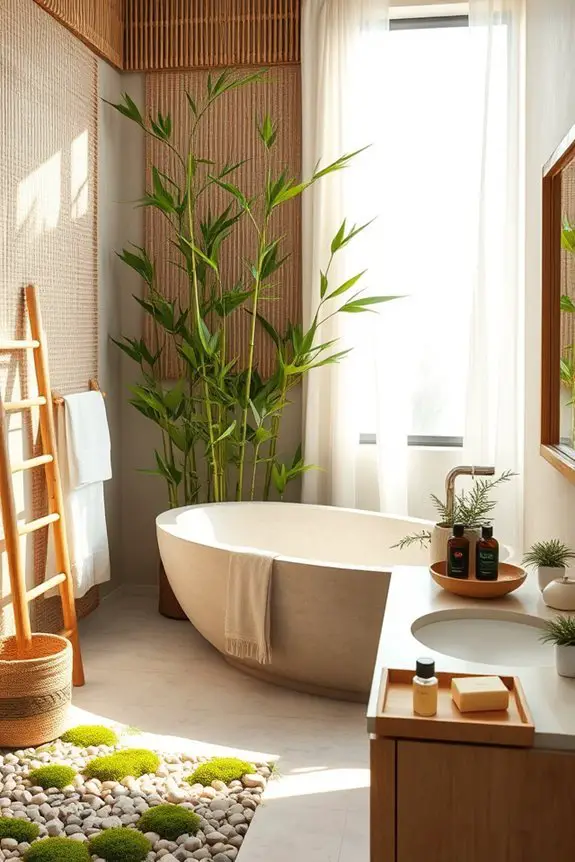 bamboo decor for tranquility