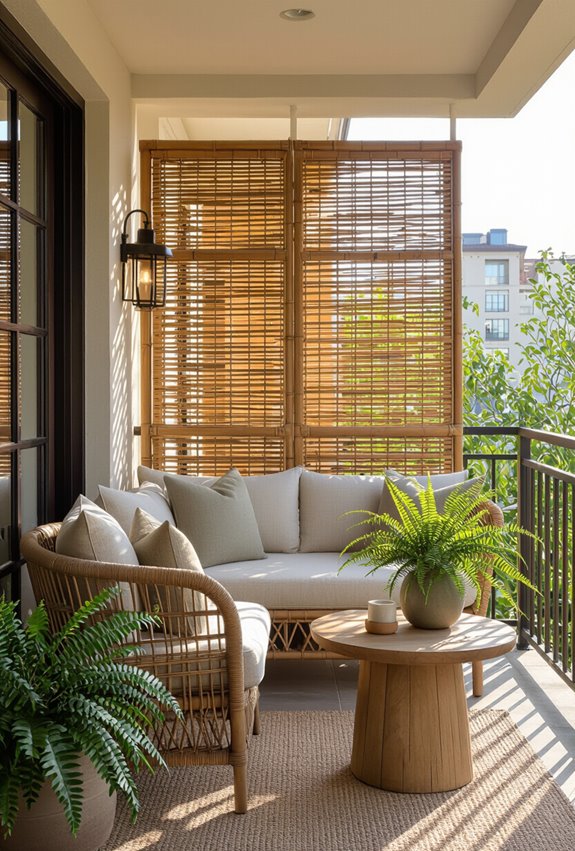 bamboo lattice privacy screening