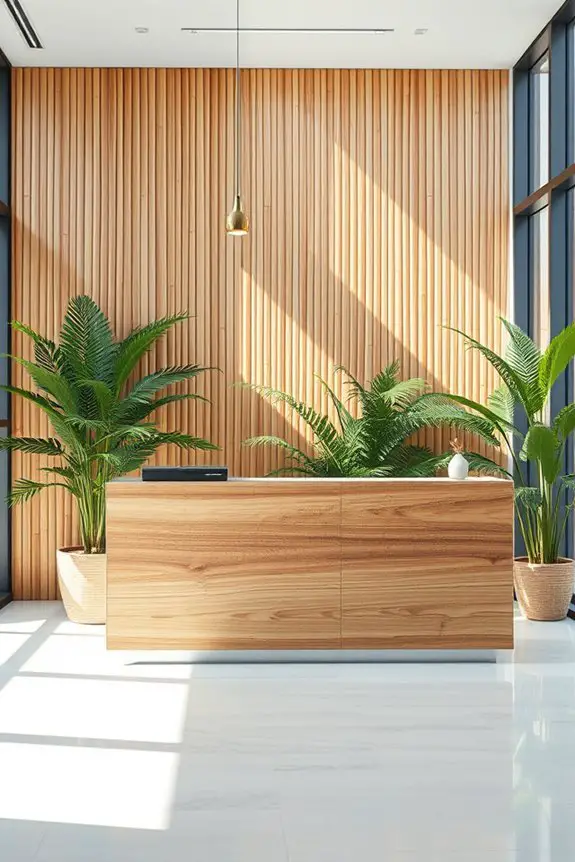 bamboo wall aesthetics enhance spaces