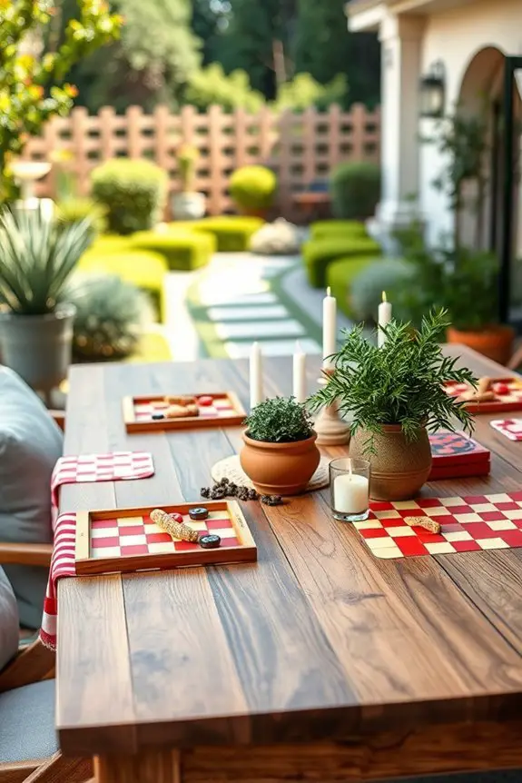 barbecue themed table games