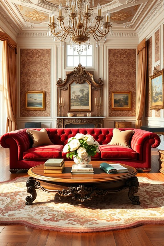 baroque opulence in interiors