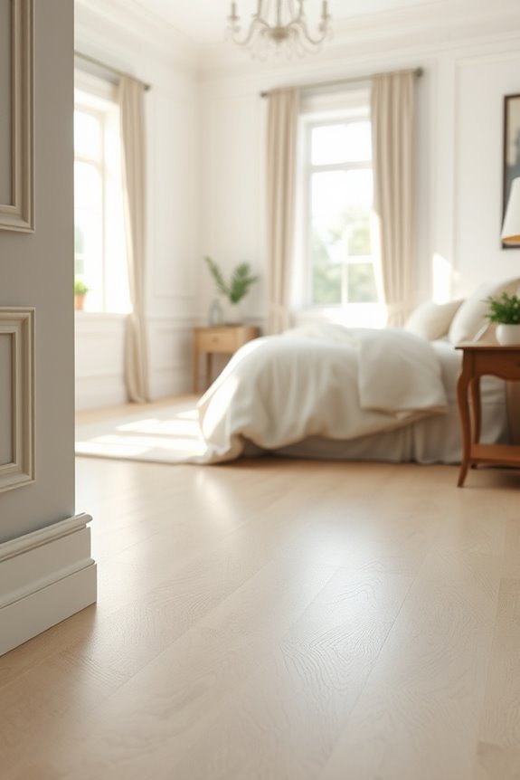 baseboard style and color