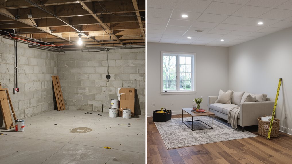 basement conversion cost breakdown
