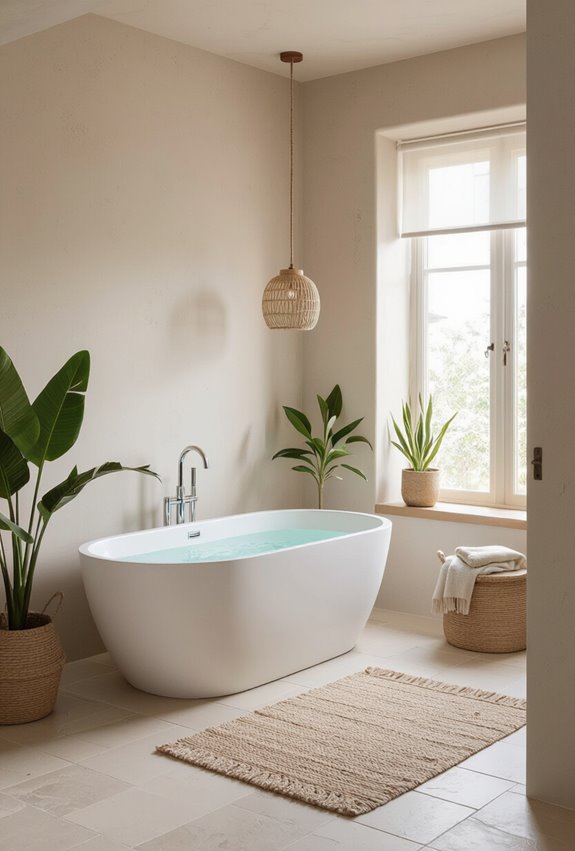 bathroom humidity loving green oasis