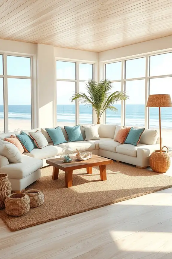 beach inspired home textures