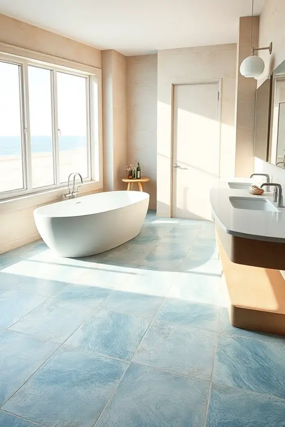 beach inspired tile designs