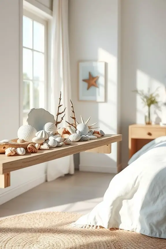 beachcomber s personalized bedroom display