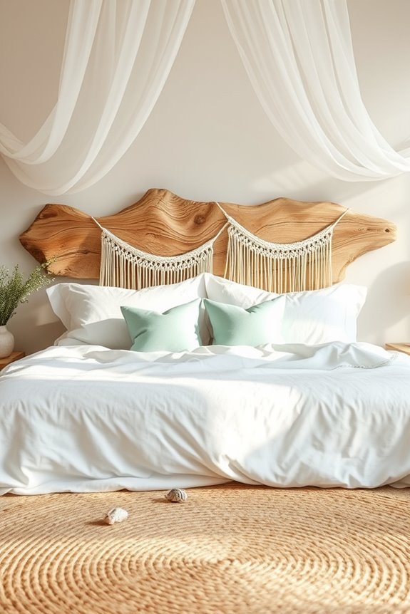 beachy headboard design ideas