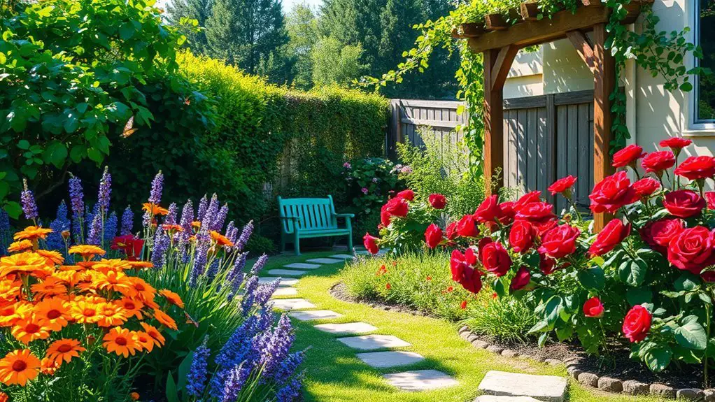 beautiful backyard garden designs
