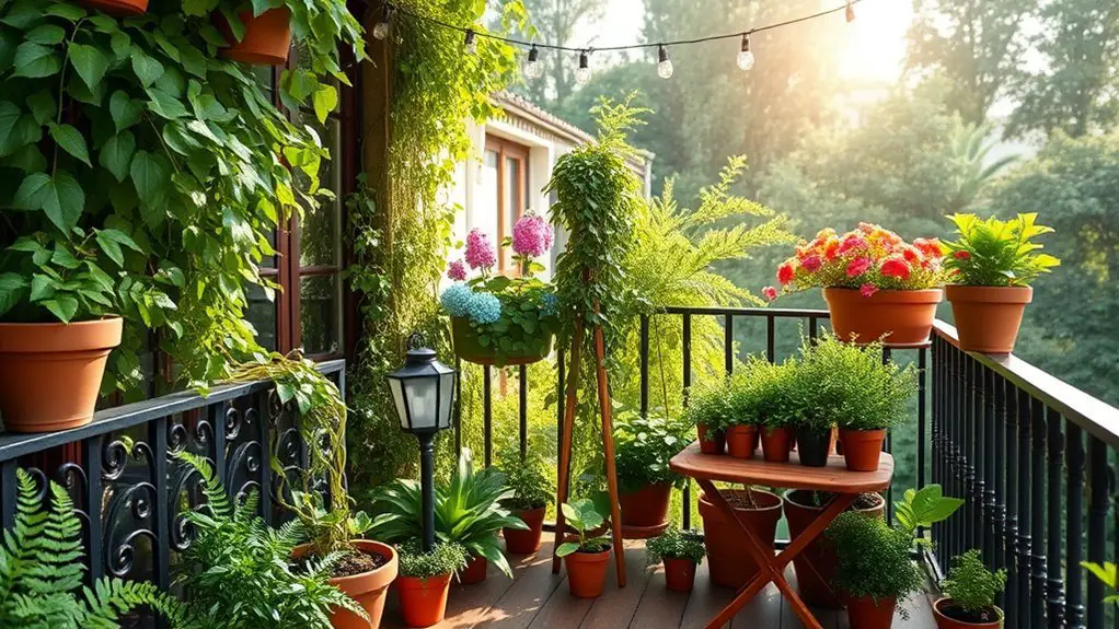 beautiful balcony garden ideas