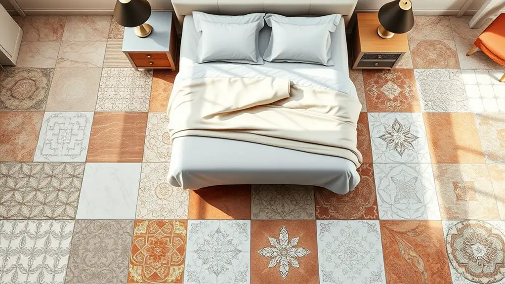 beautiful durable bedroom tiles