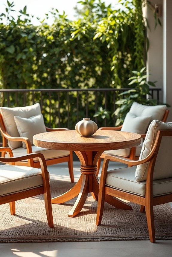 bespoke balcony furniture design