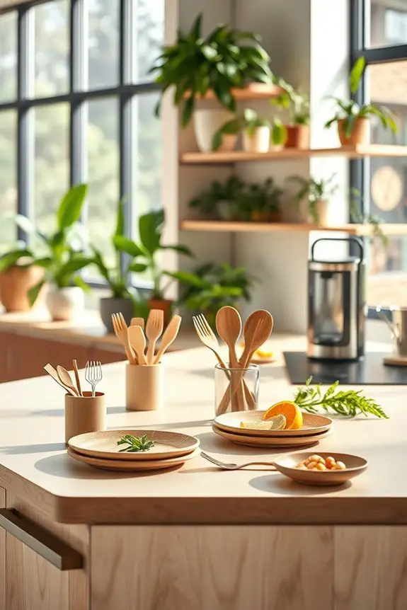 biodegradable utensils promote sustainability