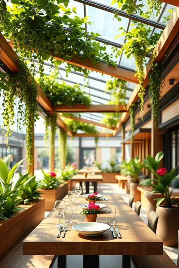 biophilic design enhances cafes