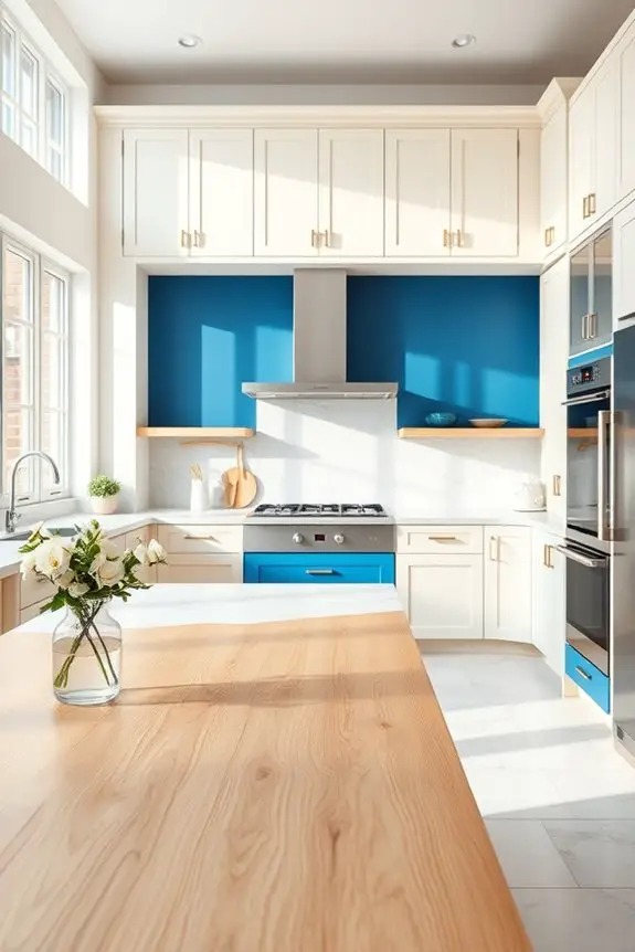 blue accent wall ideas
