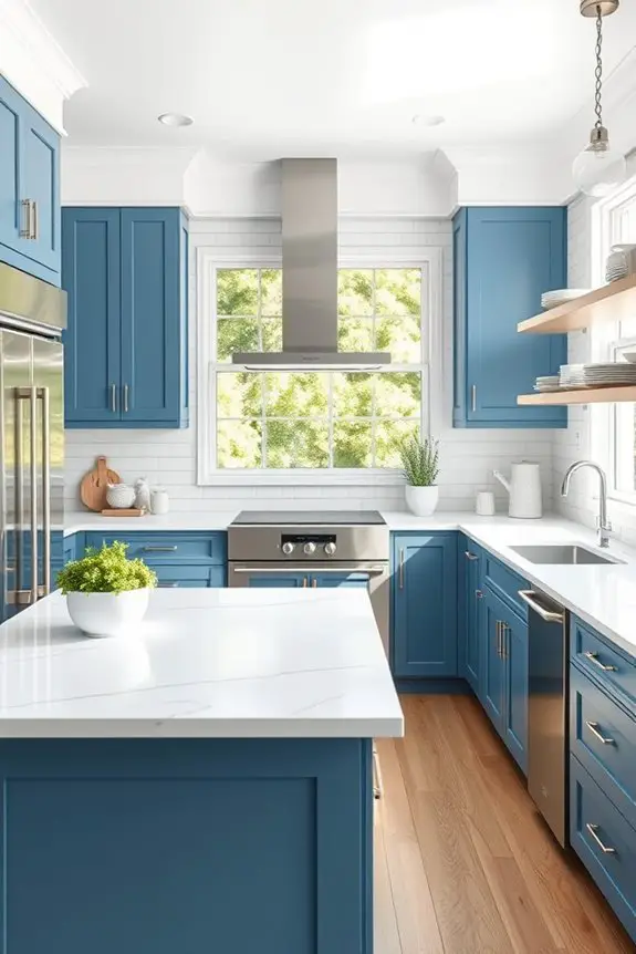 blue and white harmony