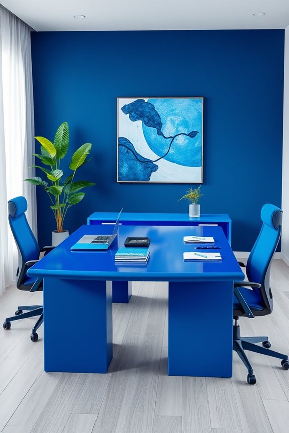 blue spaces enhance collaboration