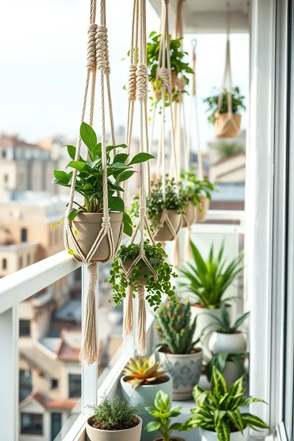 bohemian macram plant hangers
