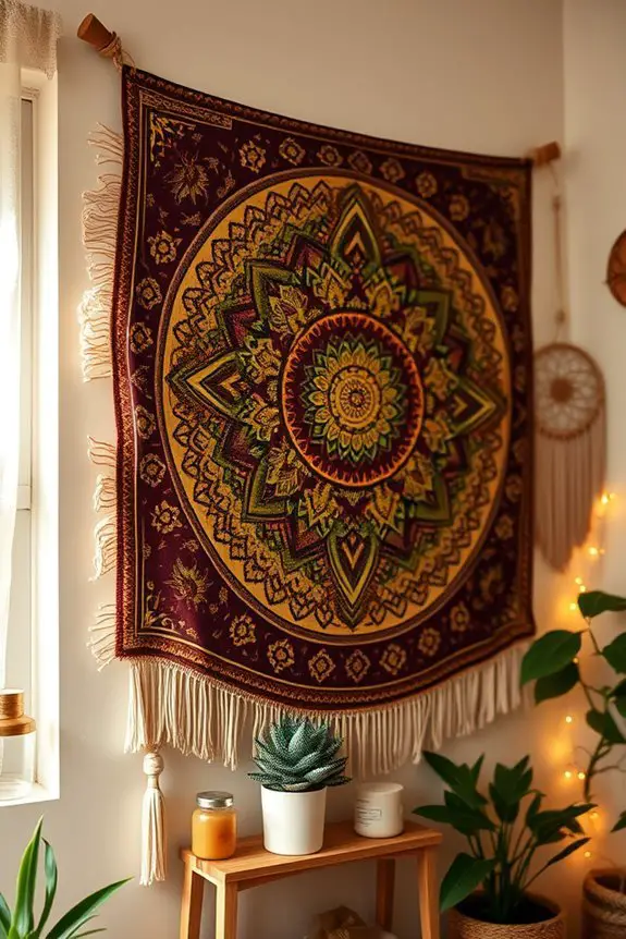 bohemian tapestry wall hangings