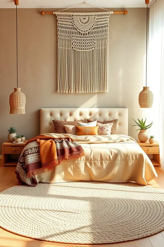 bohemian warmth and personality