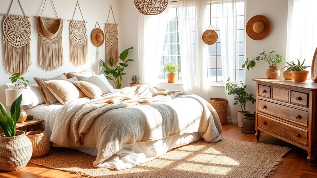 40 Cozy and Inviting Boho Guest Bedroom Ideas for a Warm Welcome ...