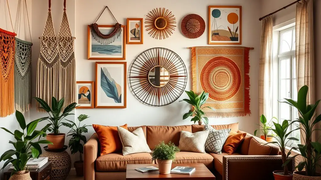 boho wall art inspiration