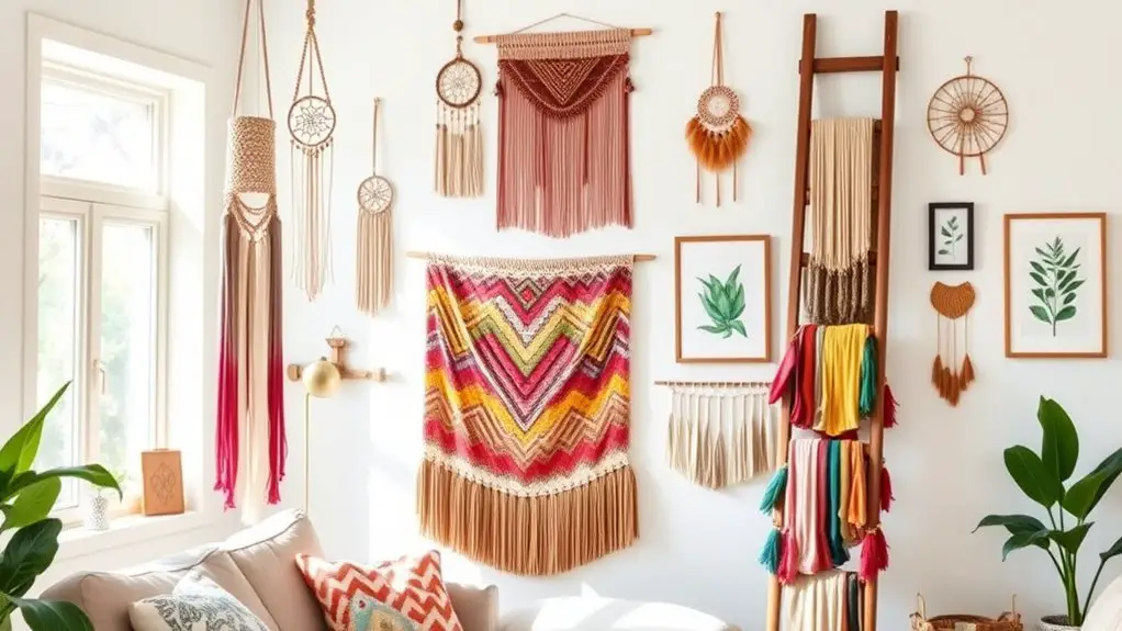 boho wall art inspiration
