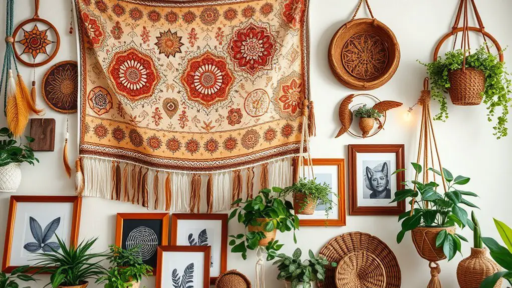 boho wall decor inspiration