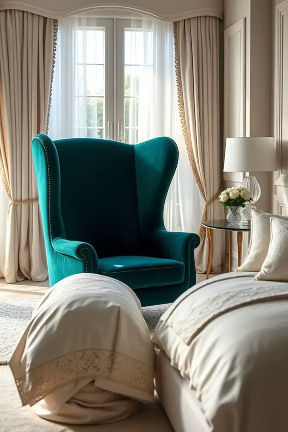 bold accent chair statement