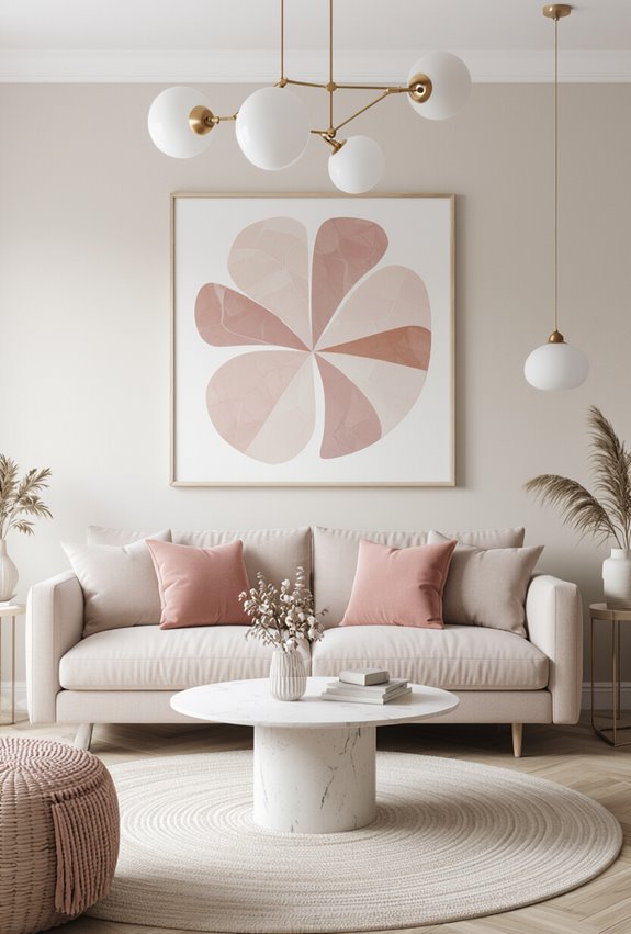 bold anchored sculptural statement