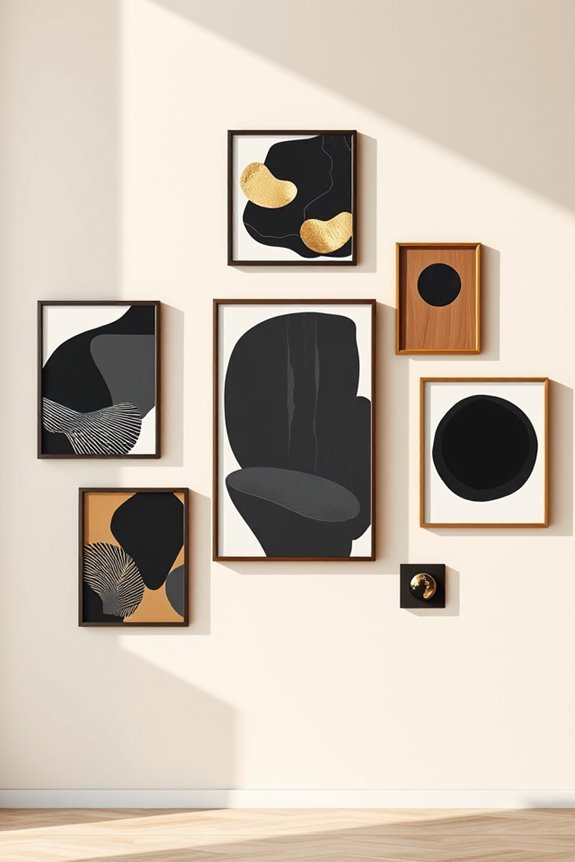 bold black and brown art
