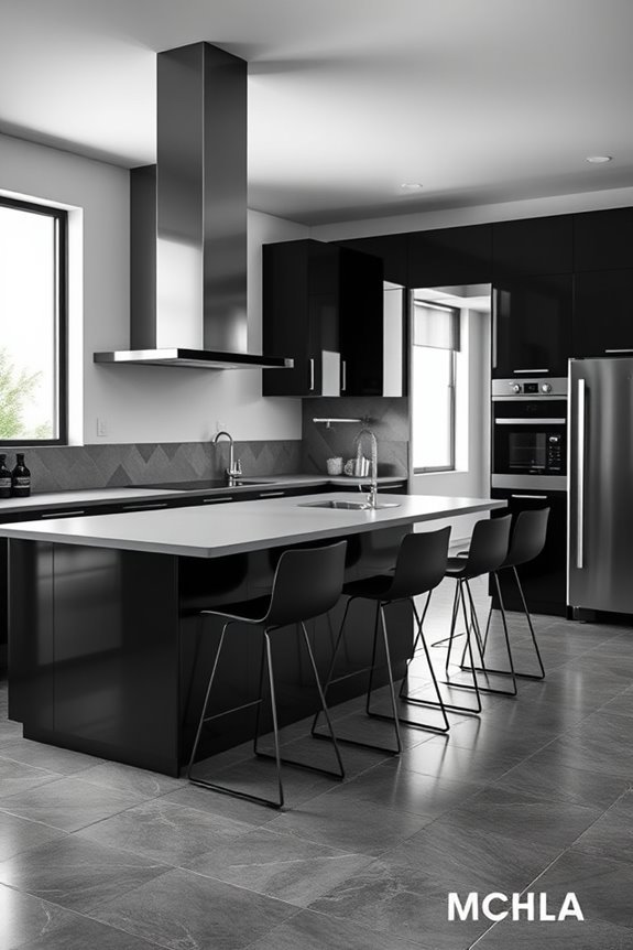 bold black and gray