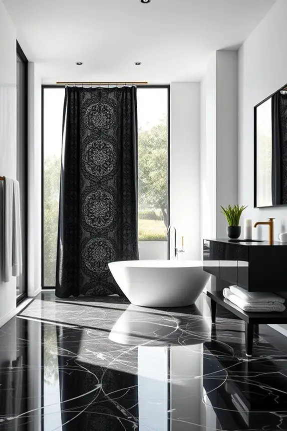 bold black elegance transformed